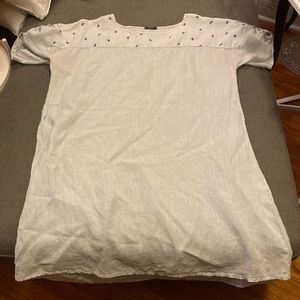 LINEN Teeshirt dress